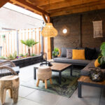 Douglas plat dak met schuur 800x300cm Getelo