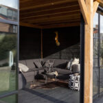 Douglas plat dak overkapping 800x400cm Vlissingen