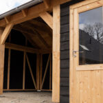 Zadeldak met schuur 800×400cm type 'Marren'