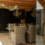 Overkapping met schuur 800x400cm type 'Rio'