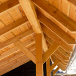 Constructie van Douglas Twentse Kapschuur Royal 800x300cm Rijssen