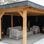 Douglas Plat Dak Overkapping 500x300cm Barendrecht