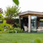 Douglas plat dak carport 400x300cm Midden Groningen