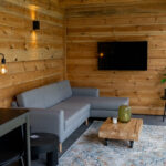 Douglas plat dak met schuur 800x300cm Getelo