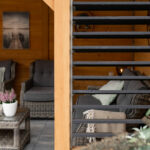 Overkapping met flex-fence 400x300cm type 'Lisa'