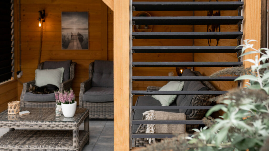 Douglas plat dak overkapping 400x300cm Goeree Overflakkee