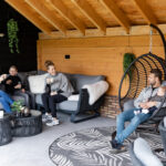 Drentse kapschuur met schuur 1600x450cm type 'Sander'