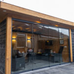 Plat dak met schuurtje 600x300cm type 'Joost'