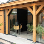 Plat Dak met Glaswanden 800×400cm