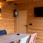 Douglas plat dak met schuur 800x300cm Getelo