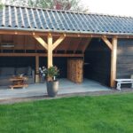 Drentse kapschuur met schuur 900×400cm type 'Erik'