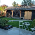 Drentse kapschuur met schuur 900×400cm type 'Erik'