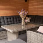 Zadeldak met garage 500x300cm type 'Sylvie'