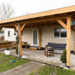 Douglas plat dak veranda 800x400cm Altena