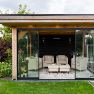 Douglas Plat Dak Carport 400x300cm Midden Groningen
