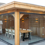 Moderne overkapping 500x300cm