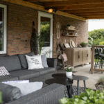 Douglas plat dak veranda 900x300cm Hoogeveen