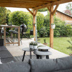 Douglas plat dak veranda 900x300cm Hoogeveen