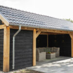 Douglas Zadeldak met Schuur 800x400cm Rotterdam