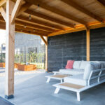 Douglas plat dak met schuur 900x400cm Sint Maartensdijk