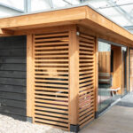 Douglas plat dak met schuur 700x300cm Genemuiden