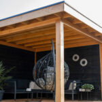 Douglas Plat Dak met Schuur 500x300cm Schiermonnikoog