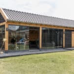 Drentse kapschuur met schuur 1200×450cm type 'Dennis'