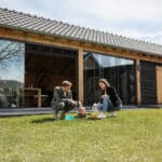 Drentse kapschuur met schuur 1200×450cm type 'Dennis'