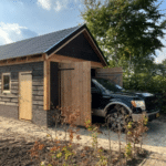 Zadeldak met schuur 1000×400cm type 'Harmen'