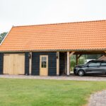 Zadeldak met schuur & carport 1200x600cm type 'Justus’