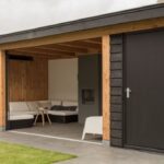 Plat dak met schuur 700x300cm type 'Frank'