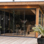 Douglas plat dak overkapping 800x400cm Vlissingen