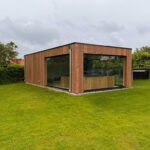 Plat dak overkapping 1000x500cm type 'Vince'