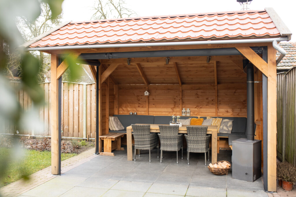 Douglas Drentse overkapping 400x300cm Coevorden