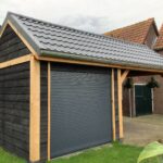 Drentse kapschuur met schuur 700x400cm