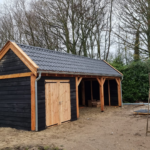 Drentse overkapping met schuur