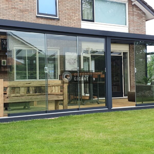 Aluminium veranda 1006x400cm Marum