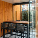 Moderne douglas overkapping