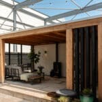 showroom plat dak quickplex wandbekleding Type Julian