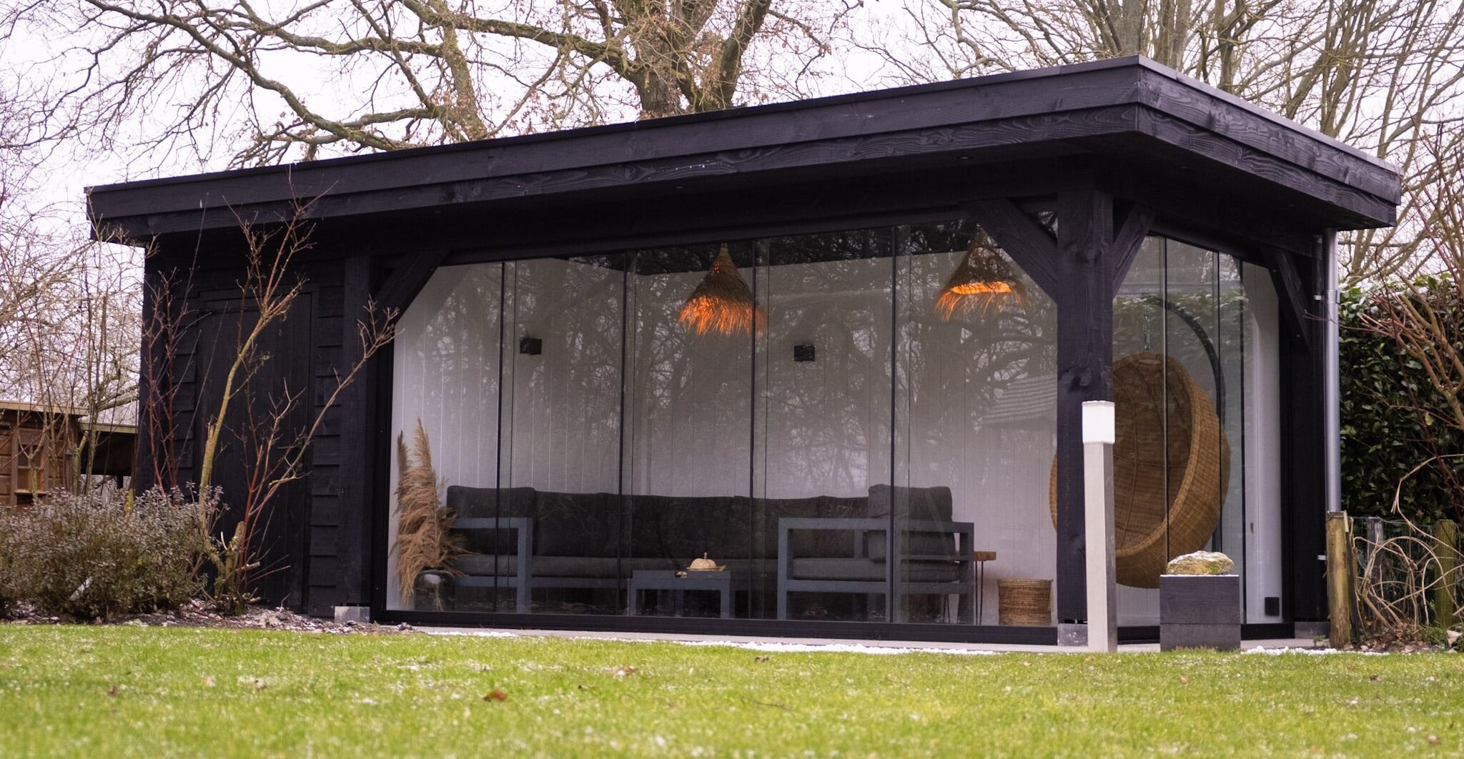 Platdak overkapping all-inpakket Gerdie