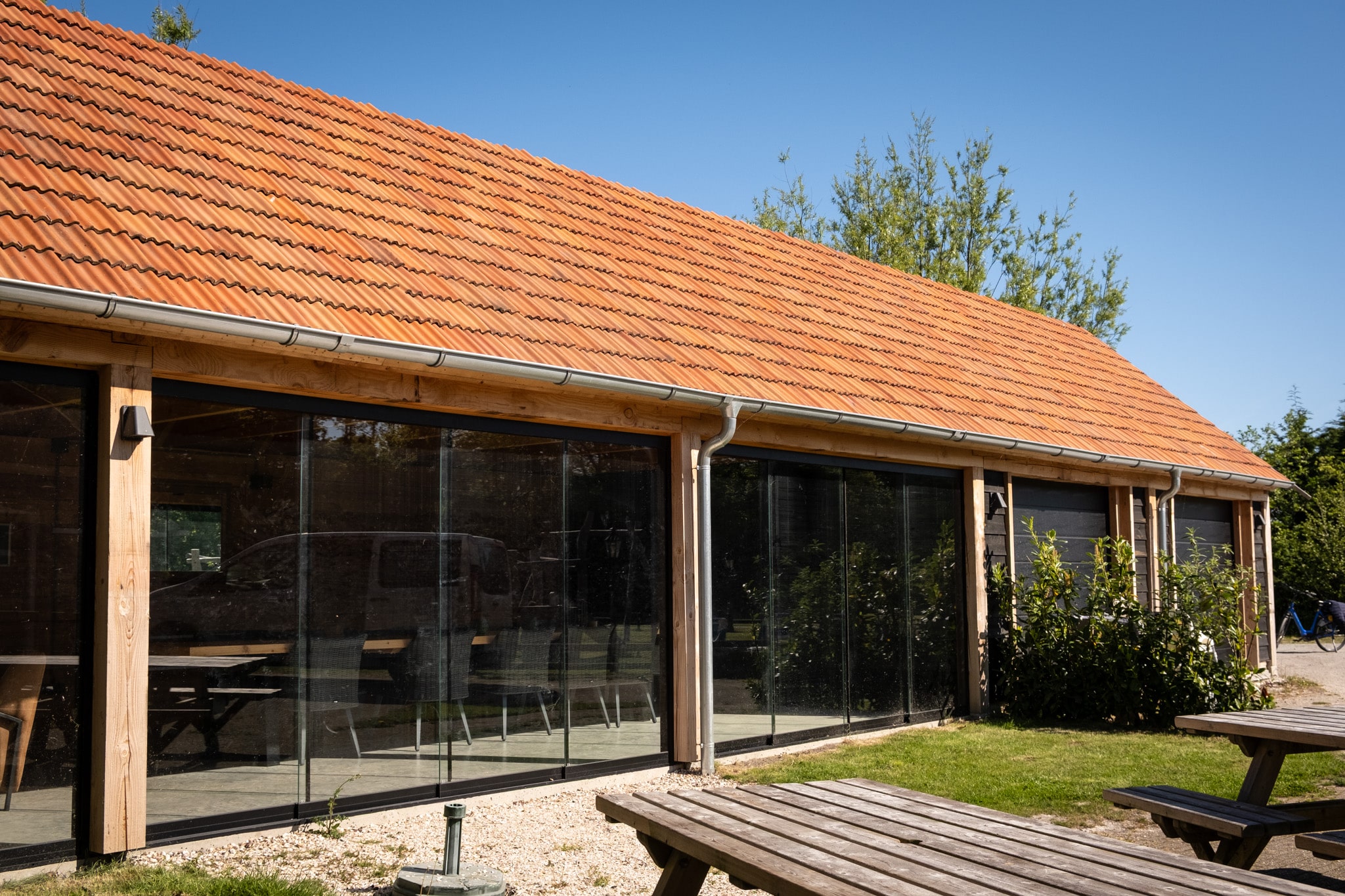 Zadeldak overkapping all-in pakket Kay