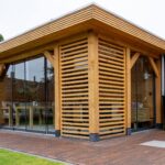 Plat dak overkapping Moezel